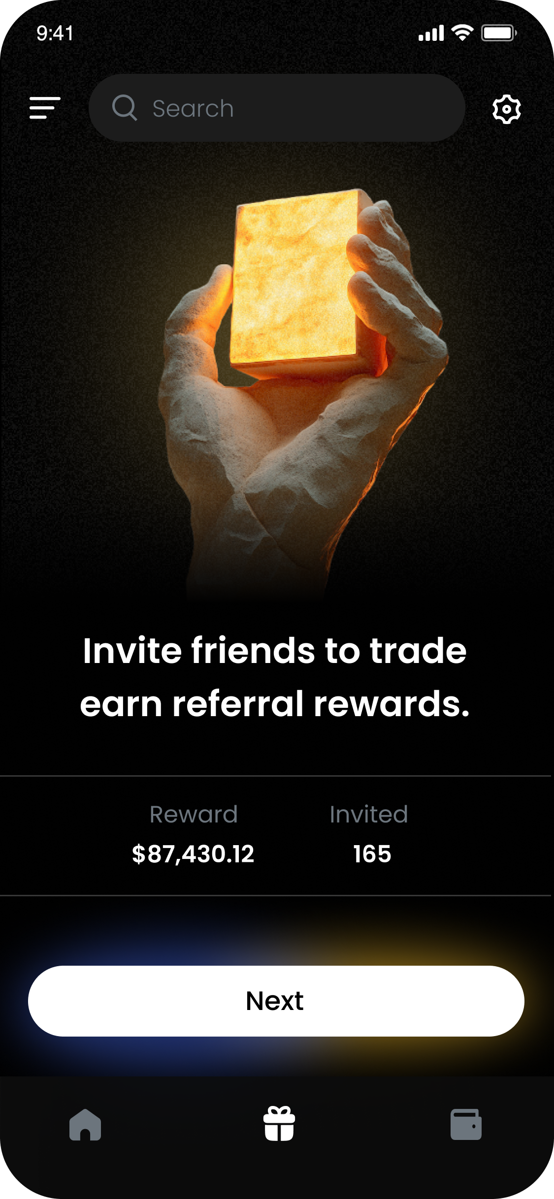 Rockbit Invite Friends